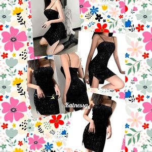 Harry Potter Deathly Hallows glittery dress Sm-Lg